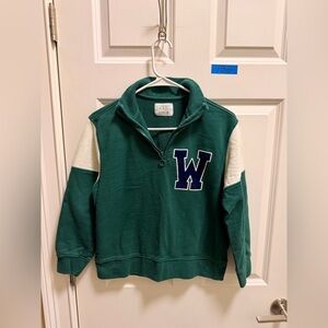 Youth Boys Zara Quarter Zip Sweatshirt